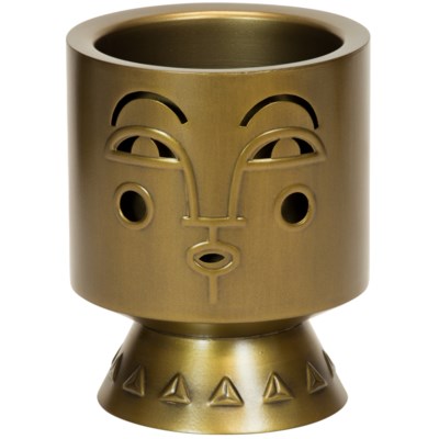 Justina Arthur Planter - Brass