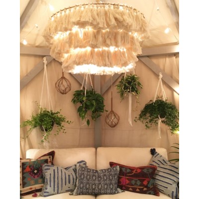 Fela Tassel Chandelier