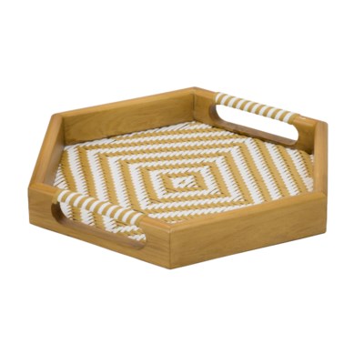 Justina Selva Tray - Natural