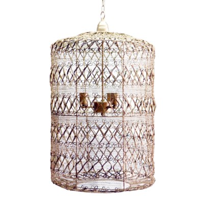 Justina Vela Cirrus Pendant - Brass