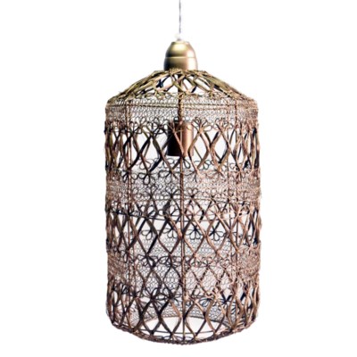 Justina Vela Cirrus Small Pendant - Brass