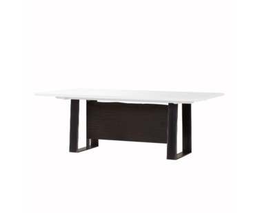 Jordan Dining Table- White Acrylic
