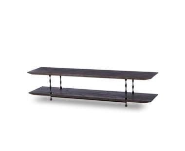 Natal Media Console Table - 2 Tier