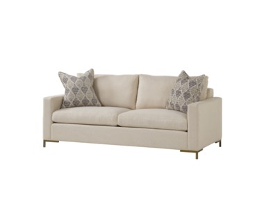 Ian Loveseat - Leg E Metal Flair