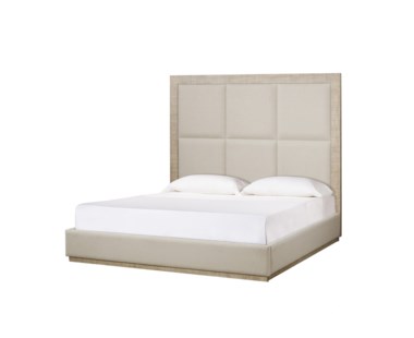 Raffles King Bed - 6 Panels - Norman Ivory