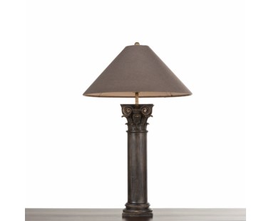 Delphi Table Lamp - Worn Black