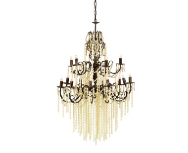 Boho Chandelier - Bone