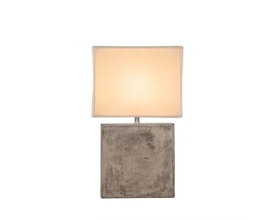 Untitled Cube Lamp - Small / White Shade