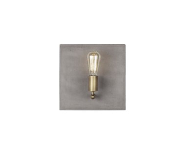 Factory Sconce - Single / Aged Brass