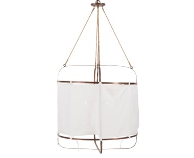 French Laundry Light Large Red Brass