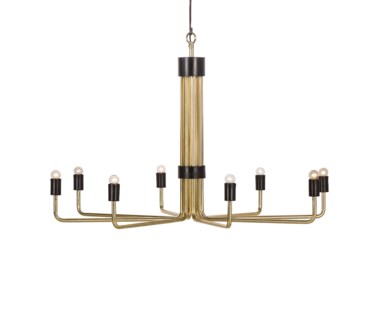 Le Marais Chandelier - 8 Light / Brass
