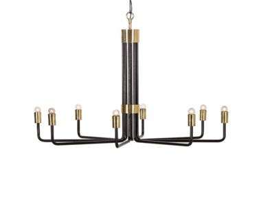 Le Marais Chandelier - 8 Light / Black