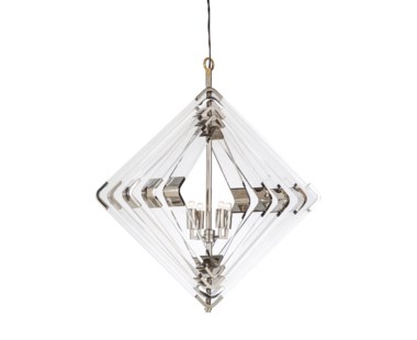 Spiral Acrylic Diamond - 5 Layer / Nickel