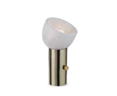 One Scoop Lamp - Brass