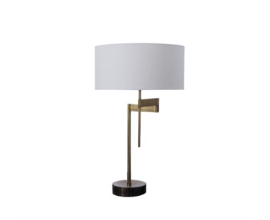 Gear Swing Lamp - Burned Brass