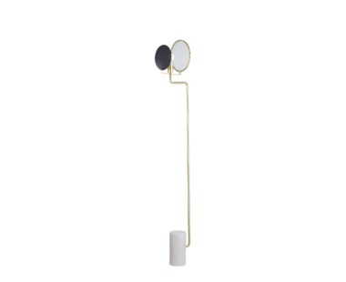 Eclipse Floor Lamp - Brass