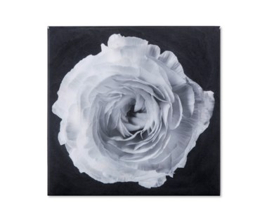 Black & White Flower - Epoxy / B