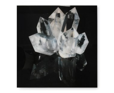 White Crystal - Acrylic Dry Mount