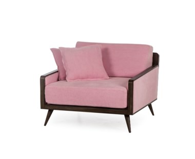 Serene Chair - Nina Pale Pink