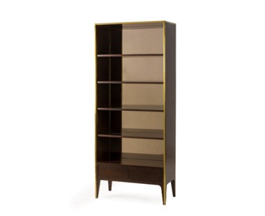Silhouette Bookcase - Smoked Eucalyptus