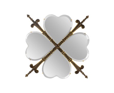 Heraldic Heart Mirror