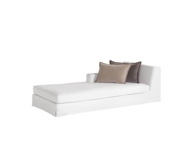 Jackson Modular Sofa - Left Arm Facing Chaise / Warm White