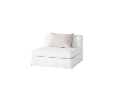 Jackson Modular Sofa - 1 - Seat No Arms / Warm White