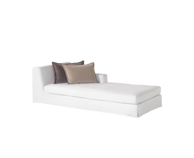 Jackson Modular Sofa - Right Arm Facing Chaise / Warm White