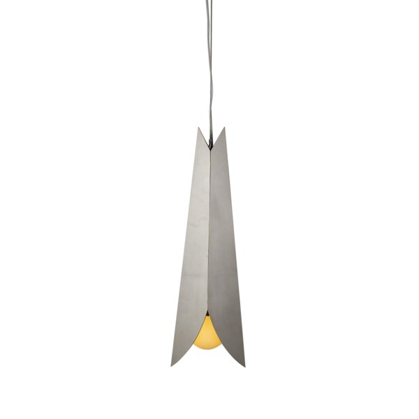 Barnie Pendant Large - Polished Stainless Steel