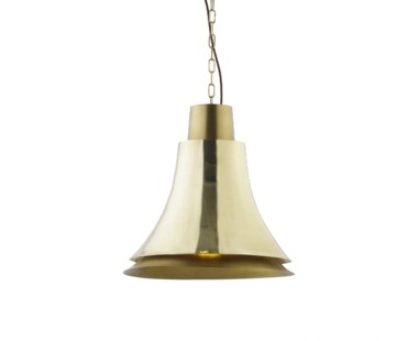 Bell Pendant - Polished Brass