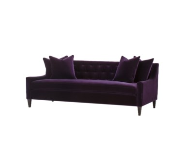 Stuart Sofa - Vadit Deep Purple Fabric