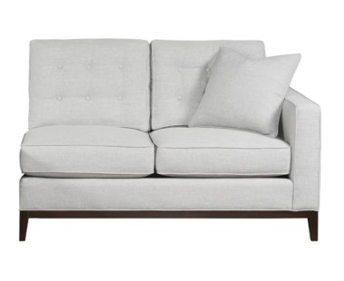 Copeland Loveseat - Right Arm Facing / Wood Base - Grade 1