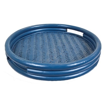 Rattan Round Tray