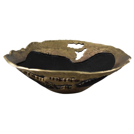 Willow Gold Larger Pierced Bowl