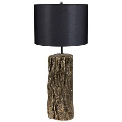 Soma Table Lamp with Shade, Brass