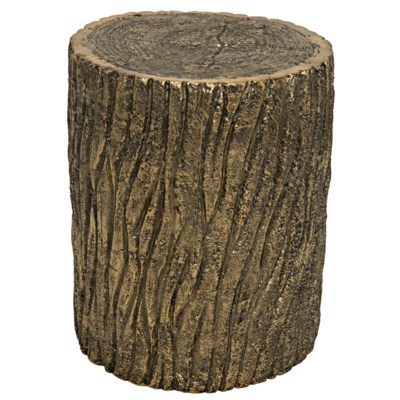 Brass Log Stool