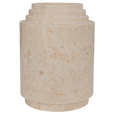 Patti Vase, White Marble