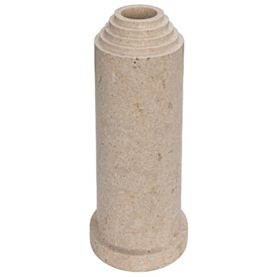 Pat Vase, White Marble