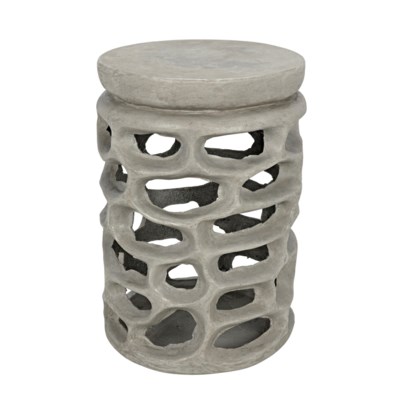 Fabbro Side Table, Fiber Cement
