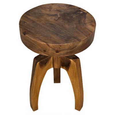 Troy Side Table, Munggur Wood