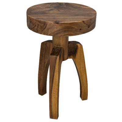 Troy Side Table, Munggur Wood