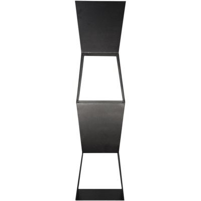 Not-Square Bookcase, Metal