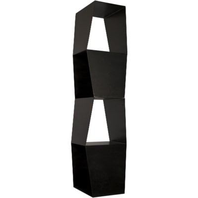 Not-Square Bookcase, Metal