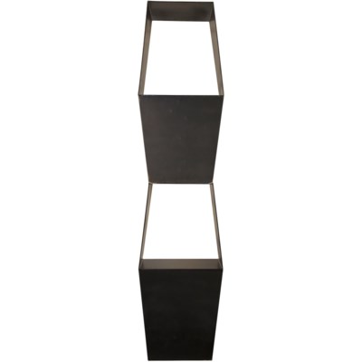 Not-Square Bookcase, Metal