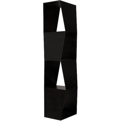 Not-Square Bookcase, Metal