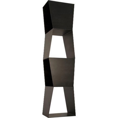 Not-Square Bookcase, Metal