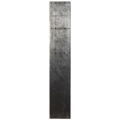 Halo Bookcase, Plain Zinc