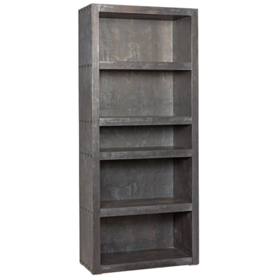 Halo Bookcase, Plain Zinc