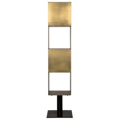 Tara Shelving, Antique Brass
