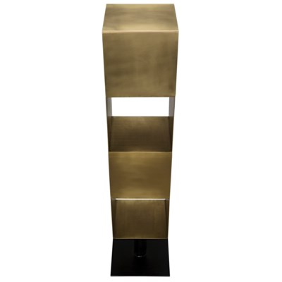 Tara Shelving, Antique Brass